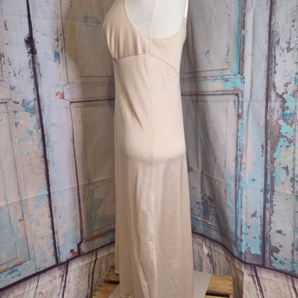 Vintage Vassarette Champagne Slip Dress - Picture 10 of 13